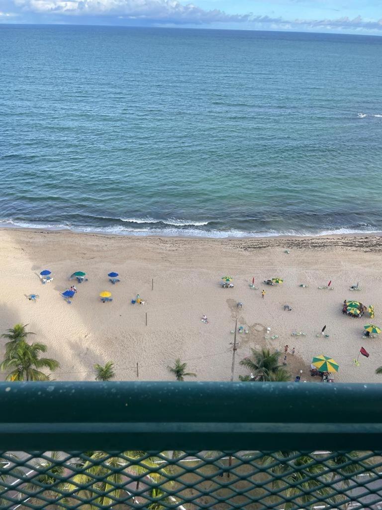ז'אבואטו דוס גוארראפס Flat 10 Andar Hotel Costa Mar Acesso Direto Praia מראה חיצוני תמונה