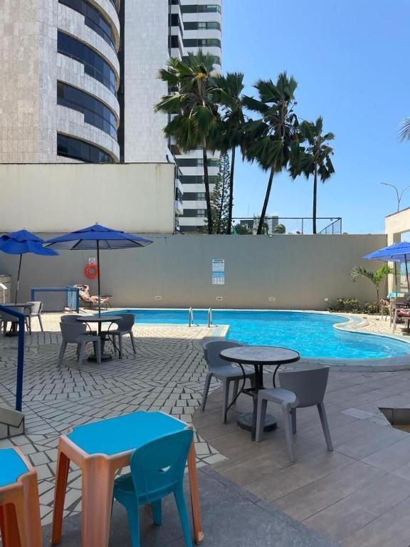 ז'אבואטו דוס גוארראפס Flat 10 Andar Hotel Costa Mar Acesso Direto Praia מראה חיצוני תמונה