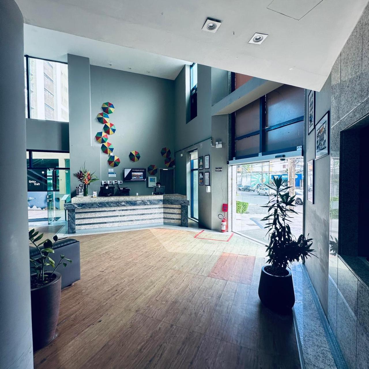 ז'אבואטו דוס גוארראפס Flat 10 Andar Hotel Costa Mar Acesso Direto Praia מראה חיצוני תמונה
