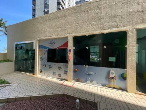 ז'אבואטו דוס גוארראפס Flat 10 Andar Hotel Costa Mar Acesso Direto Praia מראה חיצוני תמונה